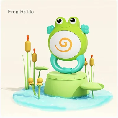 נשכן הולה טויס תזמורת בעלי חיים צפרדע – Hola Toys Animal Orchestra Rattle Frog