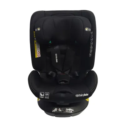 כיסא בטיחות בתקן I-SIZE G412 מסתובב 360º כולל גגון מבית BabySafe