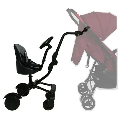 טרמפיסט צד עם מושב לעגלה ו 4 גלגלים COZY UPTOWN RIDER BabySafe