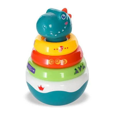 מגדל טבעות מתנדנד האנגר – Huanger Stacking Roly Poly