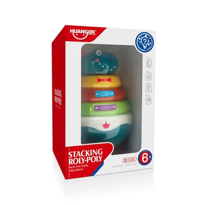 מגדל טבעות מתנדנד האנגר – Huanger Stacking Roly Poly