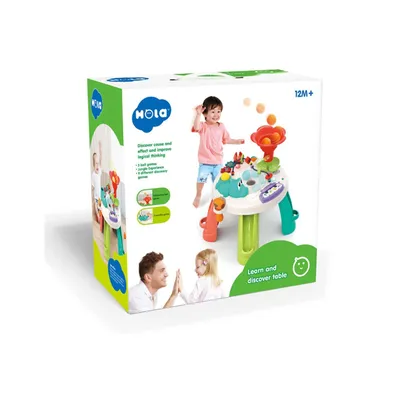 שולחן פעילות הולה טויס – Hola Toys Learn and Discover Table
