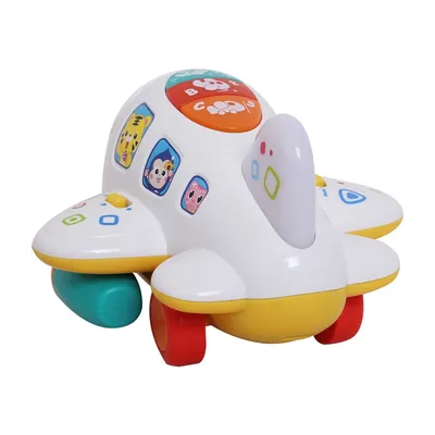 מטוס צעצוע ולמידה הולה טויס – Hola Toys Bump ‘n Go Learning Plane