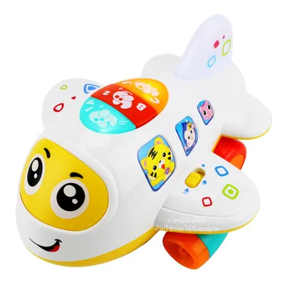 מטוס צעצוע ולמידה הולה טויס – Hola Toys Bump ‘n Go Learning Plane