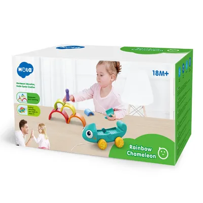 קשת זיקית הולה טויס – Hola Toys Rainbow Chameleon