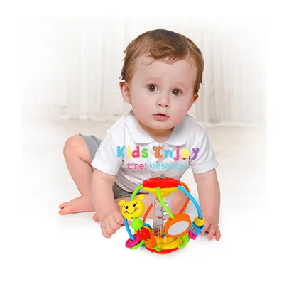 כדור פעילות לתינוק הולה טויס – Hola Toys Toddlers World Activity Ball