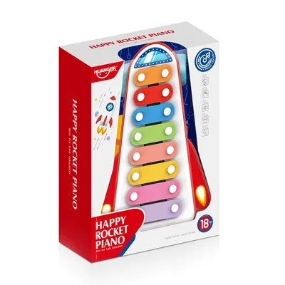 קסילופון על גלגלים האנגר – Huanger Baby Piano