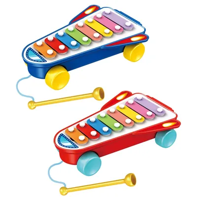 קסילופון על גלגלים האנגר – Huanger Baby Piano