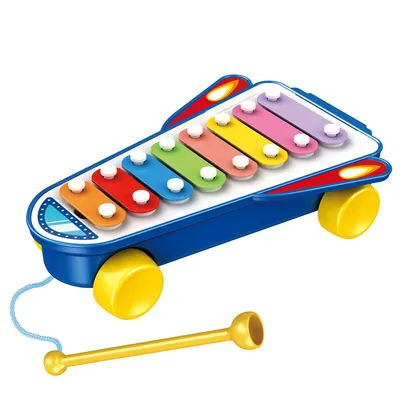 קסילופון על גלגלים האנגר – Huanger Baby Piano