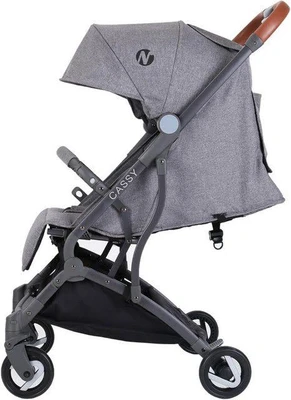 טיולון בעל קיפול קטן דגם Cassy אפור