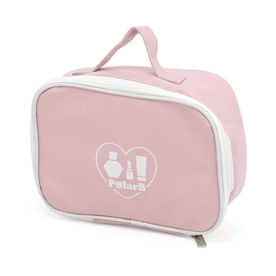 תיק איפור מעוצב עם 12 אביזרים מעץ מלא למשחקי דמיון PolarB