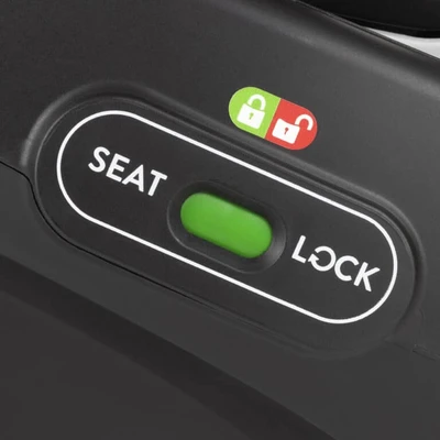 כסא בטיחות מסתובב מלידה ועד 54 קג כולל בדים ללא כימיקלים והארכת רגלים דגם Revolve360 Extend Go Green