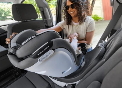 כיסא בטיחות מסתובב Revolve 360 Slim אפור שחור Canton Black