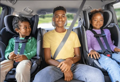 כיסא בטיחות מסתובב Revolve 360 Slim אפור שחור Canton Black