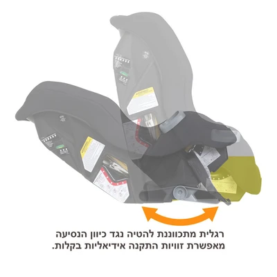 חדש בישראל! מושב בטיחות 3 ב 1 Trooper™ מבית ®Baby Trend
