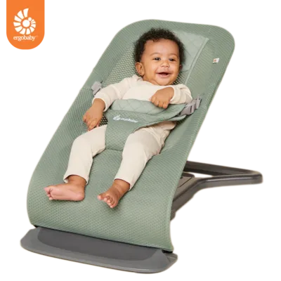 טרמפולינת evolve – ירוק פסטל מבד רשת מבית ארגו בייבי