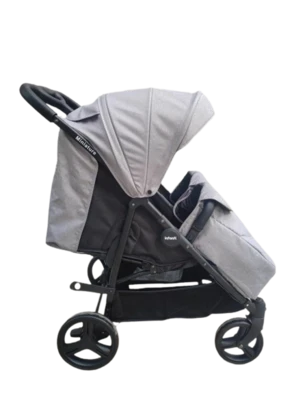 עגלות תאומים צרה במיוחד מיניאטור אינפנטי