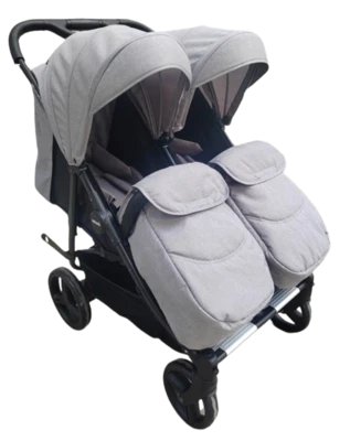 עגלות תאומים צרה במיוחד מיניאטור אינפנטי