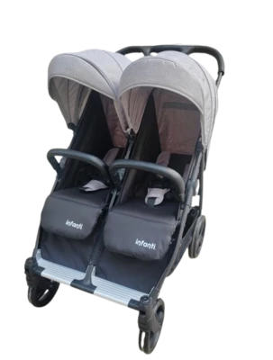 עגלות תאומים צרה במיוחד מיניאטור אינפנטי