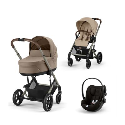 עגלת תינוק משולבת סייבקס בליוס TS5 + סלקל קלאוד Cybex Balios TS5 + Cloud G