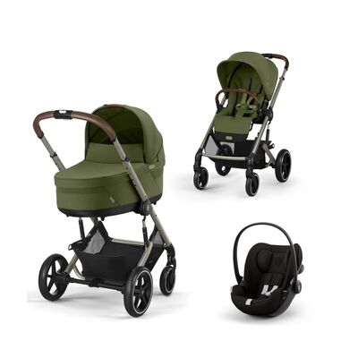 עגלת תינוק משולבת סייבקס בליוס TS5 + סלקל קלאוד Cybex Balios TS5 + Cloud G