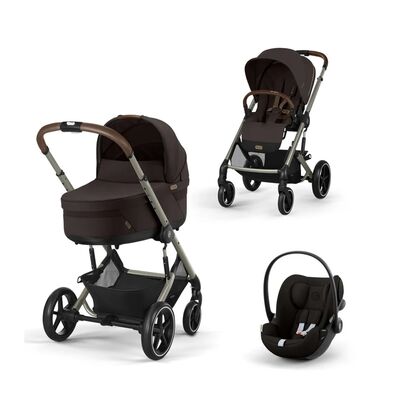 עגלת תינוק משולבת סייבקס בליוס TS5 + סלקל קלאוד Cybex Balios TS5 + Cloud G