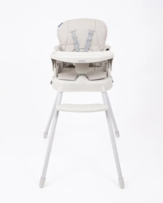 כסא אוכל גב קבוע בעל ריפוד דמוי עור קריספי