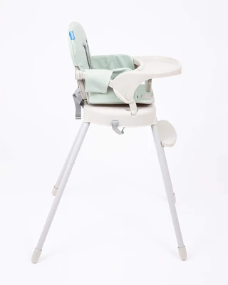 כסא אוכל גב קבוע בעל ריפוד דמוי עור קריספי