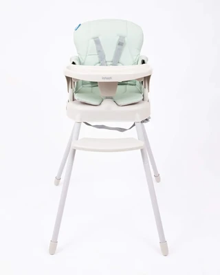 כסא אוכל גב קבוע בעל ריפוד דמוי עור קריספי