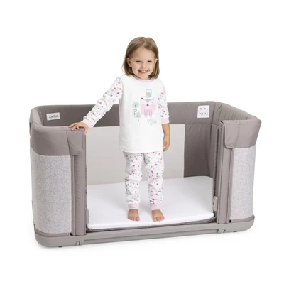 עריסה  מיטת מעבר צ’יקו נקסט2מי פוראבר דגם Chicco Next2Me Forever – Ash