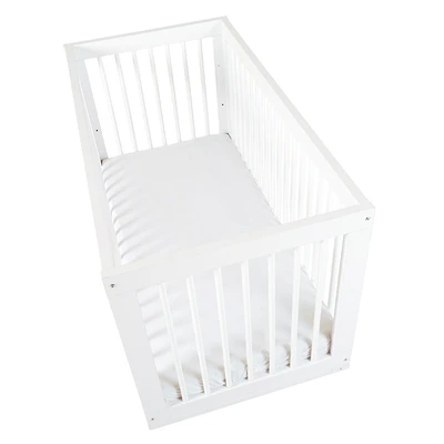 מיטת תינוק מולי לבן קלאסי – Moly™ Baby Bed Classic white 120×60 cm