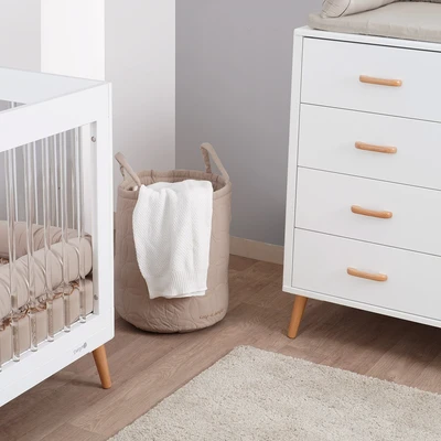 שידת אחסנה אליסון לבן/עץ - Alison™ Dresser White/Wood 120 cm