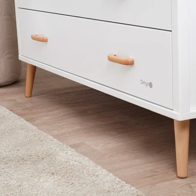 שידת אחסנה אליסון לבן/עץ - Alison™ Dresser White/Wood 120 cm