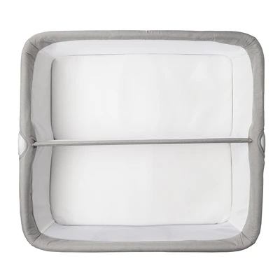 עריסת תאומים דאלאס דאבל אפור / מסגרת אפורה – Dallas Double Baby Crib Rocky