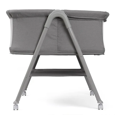 עריסת תאומים דאלאס דאבל אפור / מסגרת אפורה – Dallas Double Baby Crib Rocky