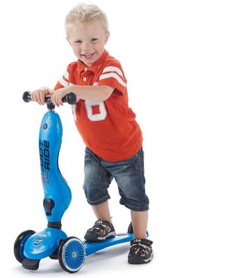 קורקינט רב שלבי ישיבה / עמידה 2 ב 1 דגם Highwaykick 1 עם מונע התהפכות SCOOT and RIDE