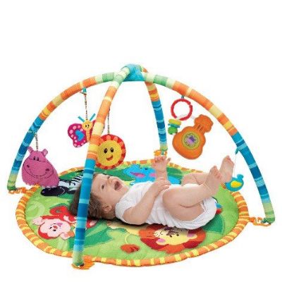 אוניברסיטה + משטח משחק חיות הג'ונגל