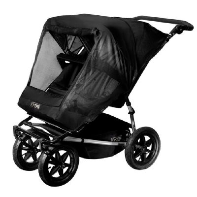 Sun-cover-for-duo-stroller-by-Mountain-Buggy