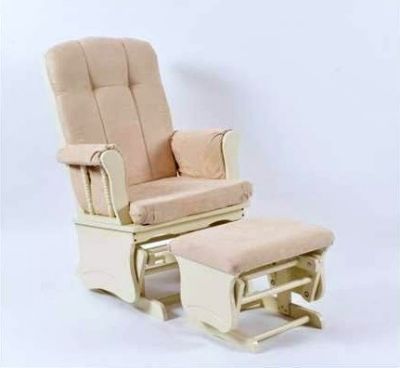 כורסת הנקה בעיצוב קלאסי עם ריפוד מלא כלנית - בייבי מישל