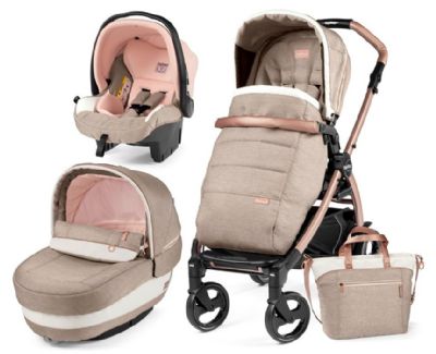 עגלה לתינוק בוק Luxe Elite Premium 2019 Peg perego