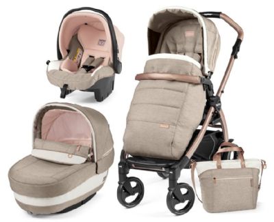עגלה לתינוק בוק Mon Amour Luxe Elite Premium 2020 Peg perego