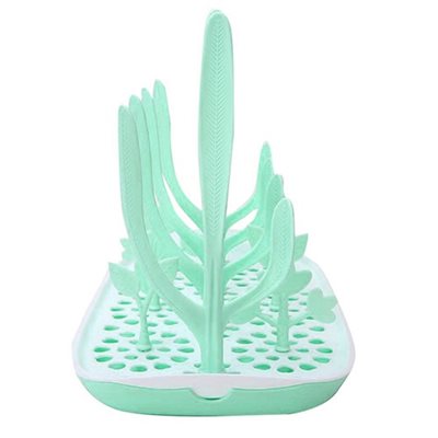 מתקן לייבוש בקבוקים טוויגי – Twigy Flawless™ Bottle Drying Rack טורקיז כהה ובהיר - Light Dark Turquoise