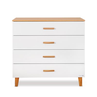 שידת אחסנה דייניז ריין לבן/עץ – Dainy’s Rain™ Dresser White/Wood 100 cm