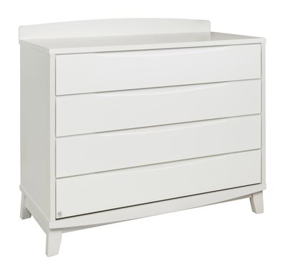 שידה מלאני ידיות אינטגרליות 120 ס"מ שניר