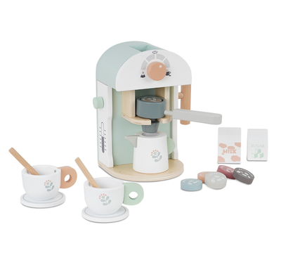 סט מכונת קפה מעץ דייניז – ‏‏‏ Dainy’s Wooden Coffee Machine Set