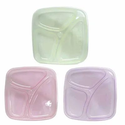 מארז 3 צלחות מחולקות טוויגי – Twigy Flawless™ Divided Plate