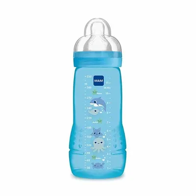 בקבוק הזנה לתינוק מאמ 330 מ”ל 4+ – MAM