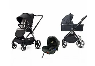 עגלת קולומביה 3 חלקים - אמבטיה, טיולון וסל קל (COLOMBIA ו-BABY MICHEL)